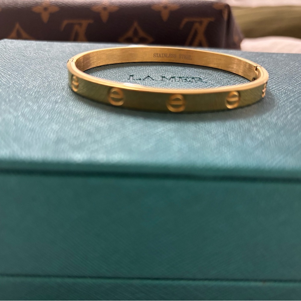 Timeless Gold Stainless Steel Bracelet